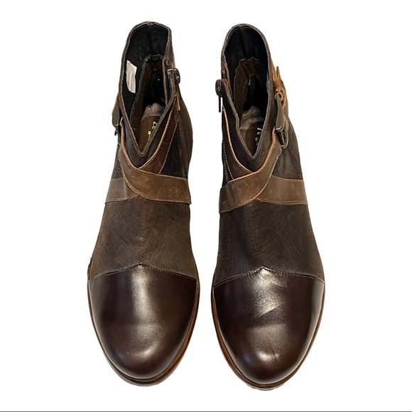 Naot Boreas Ankle Boot Walnut/Mine Brown/Saddle Leather Boots EU 37 - Picture 3 of 5